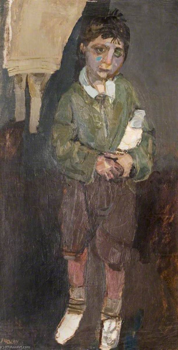Glasgow Boy With A Milk Bottle — Joan Koldin Hardind Erli