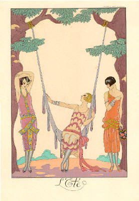 L'ete — Georges Barbier