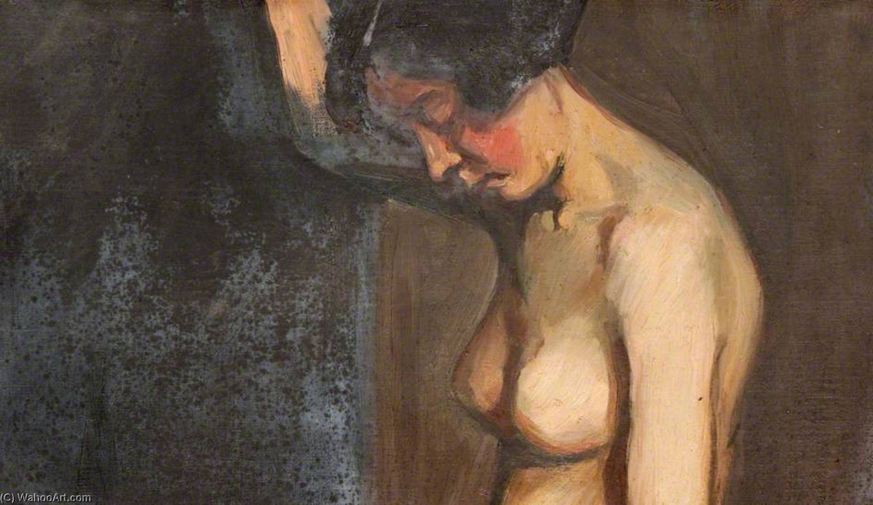 Female Nude (verso) — William Crozier