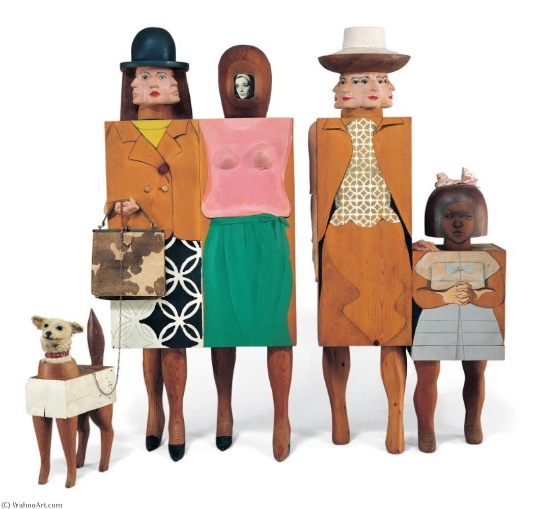 Women And Dog — Marisol Escobar