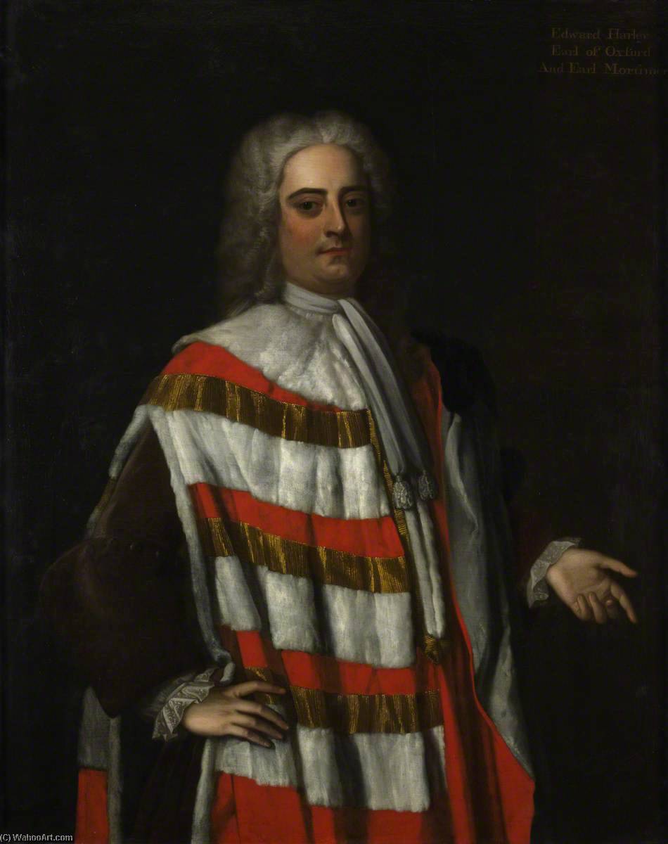Edward Harley (1689–1741), 2nd Earl Of Oxford — Michael Dahl