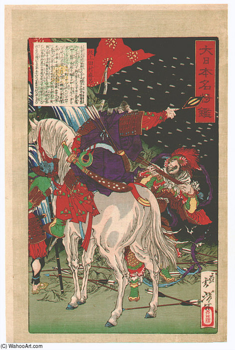 Dai Nippon Meisho Kagami — Tsukioka Yoshitoshi