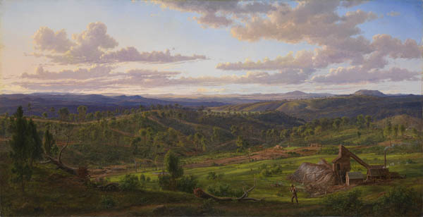North View Of Daylesford — Eugene Von Guérard