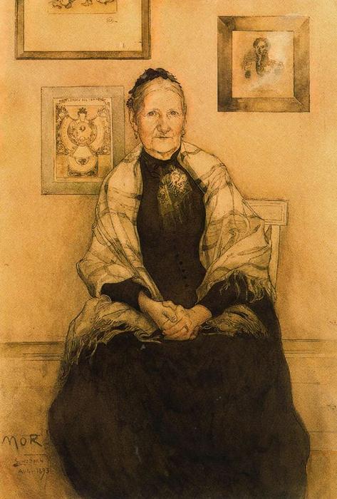 My Mother — Carl Larsson