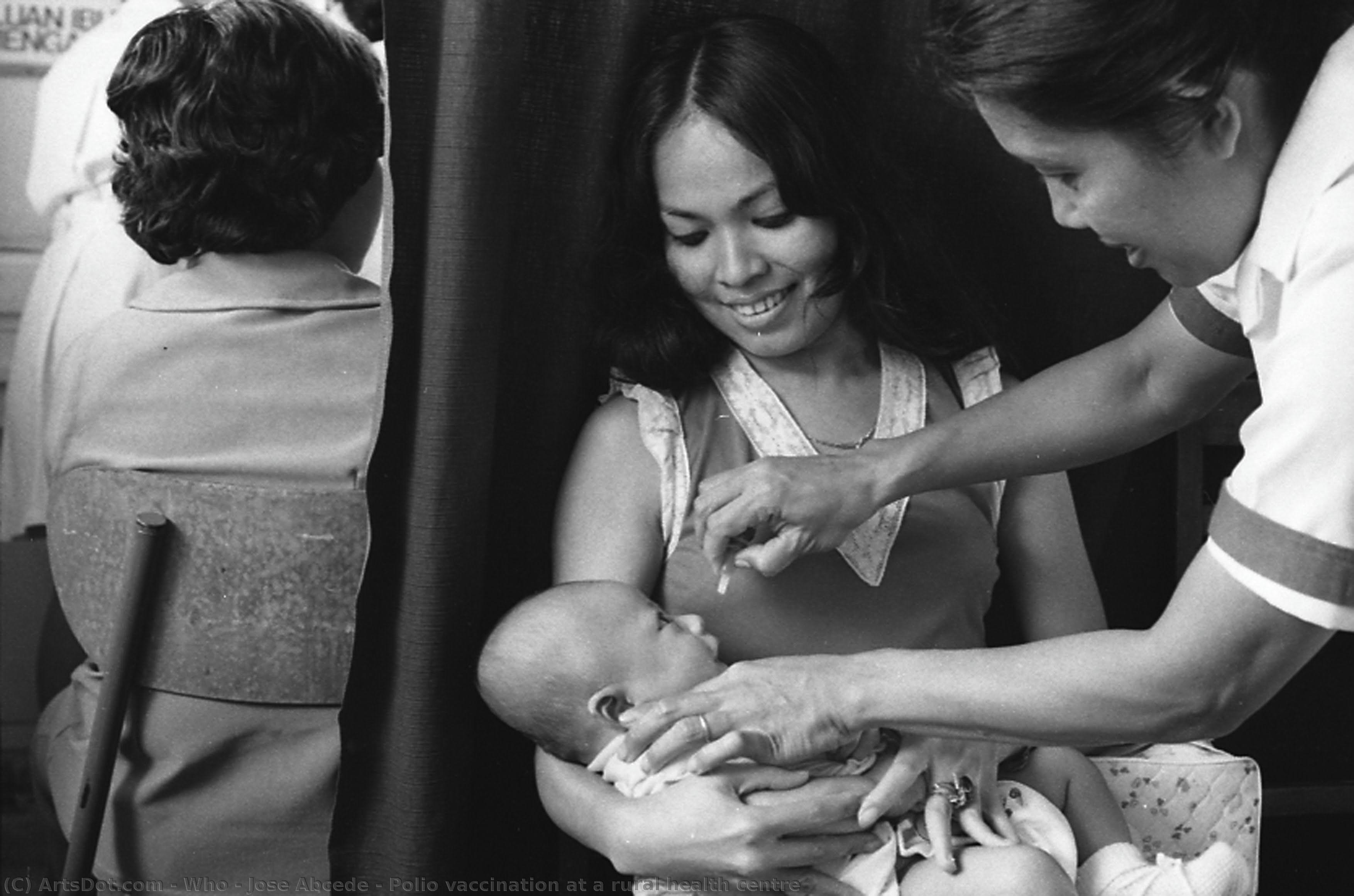 Polio Vaccination At A Rural Health Centre — Who / Jose Abcede