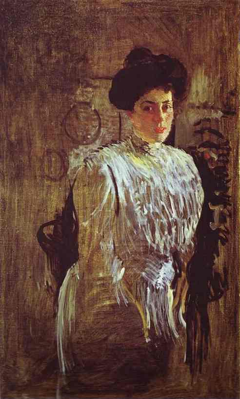 Portrait Of Margarita Morozova — Valentin Alexandrovich Serov