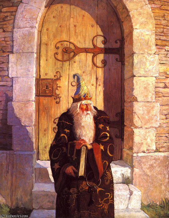 The Astrologer — N.c. Wyeth