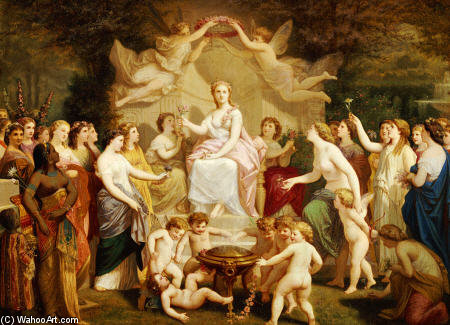 An Allegory Of Spring — Henri Pierre Picou