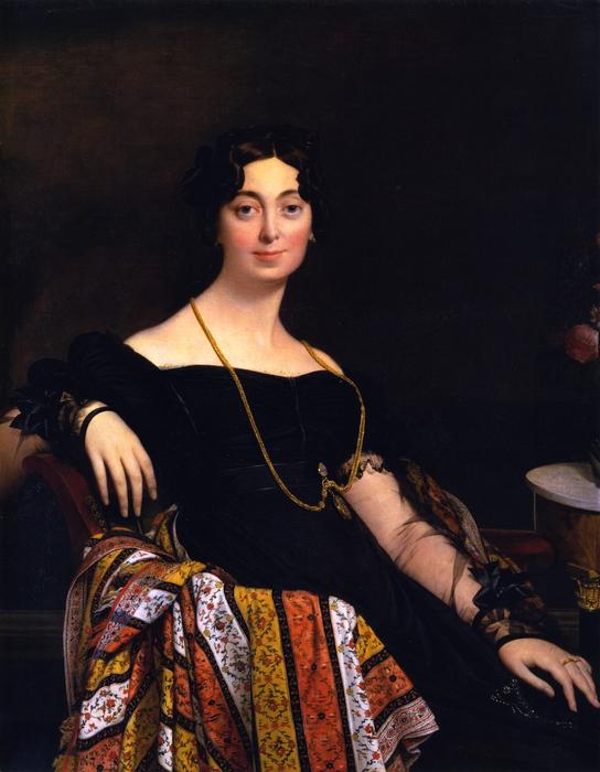 Madame Jacques-louis Leblanc, Née Francoise Poncelle — Jean-auguste-dominique Ingres