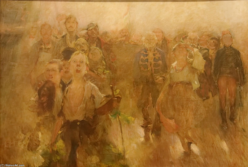 The Rákóczi March — Simon Hollósy
