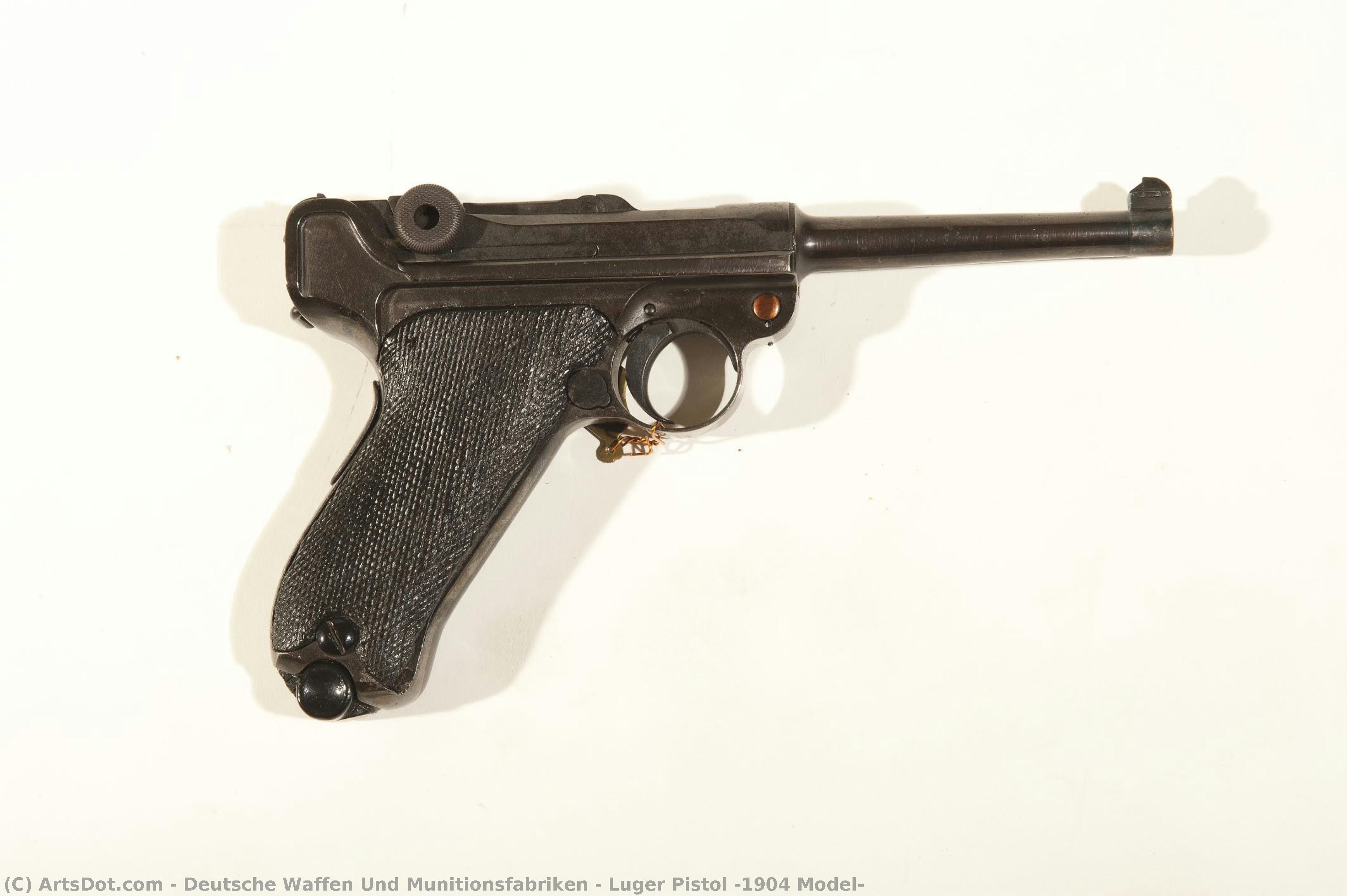 Luger Pistol (1904 Model) — Deutsche Waffen Und Munitionsfabriken