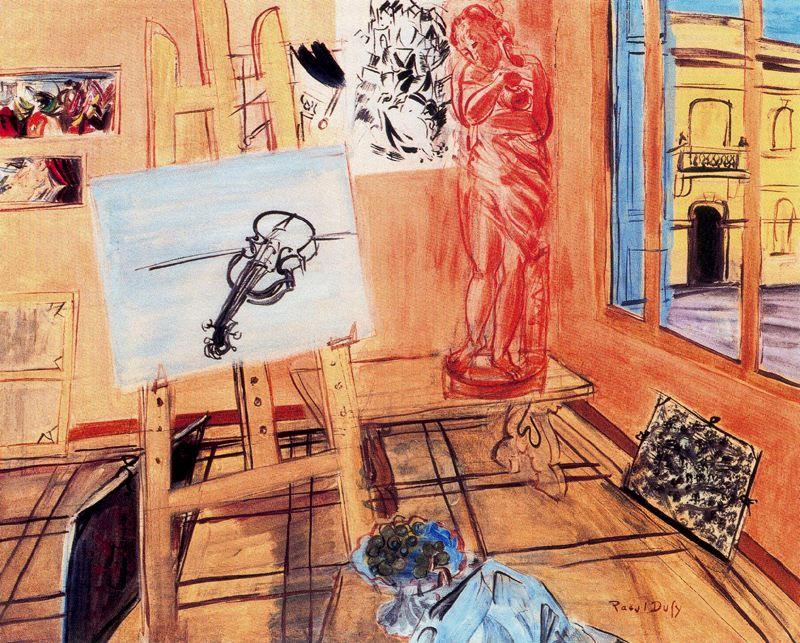 The Workshop Of The Grapes — Raoul Dufy