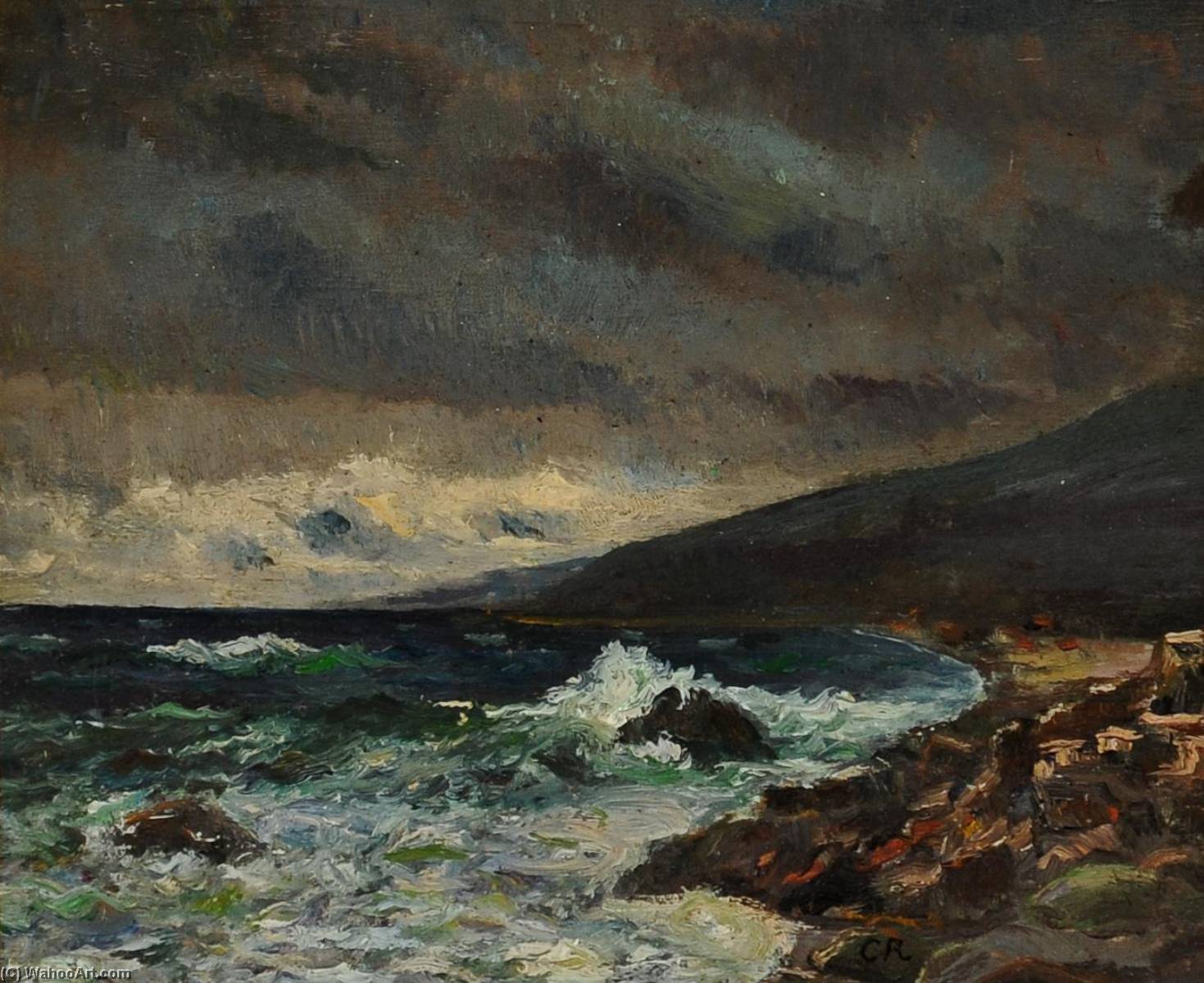 Coastal Landscape — Jens Erik Carl Rasmussen