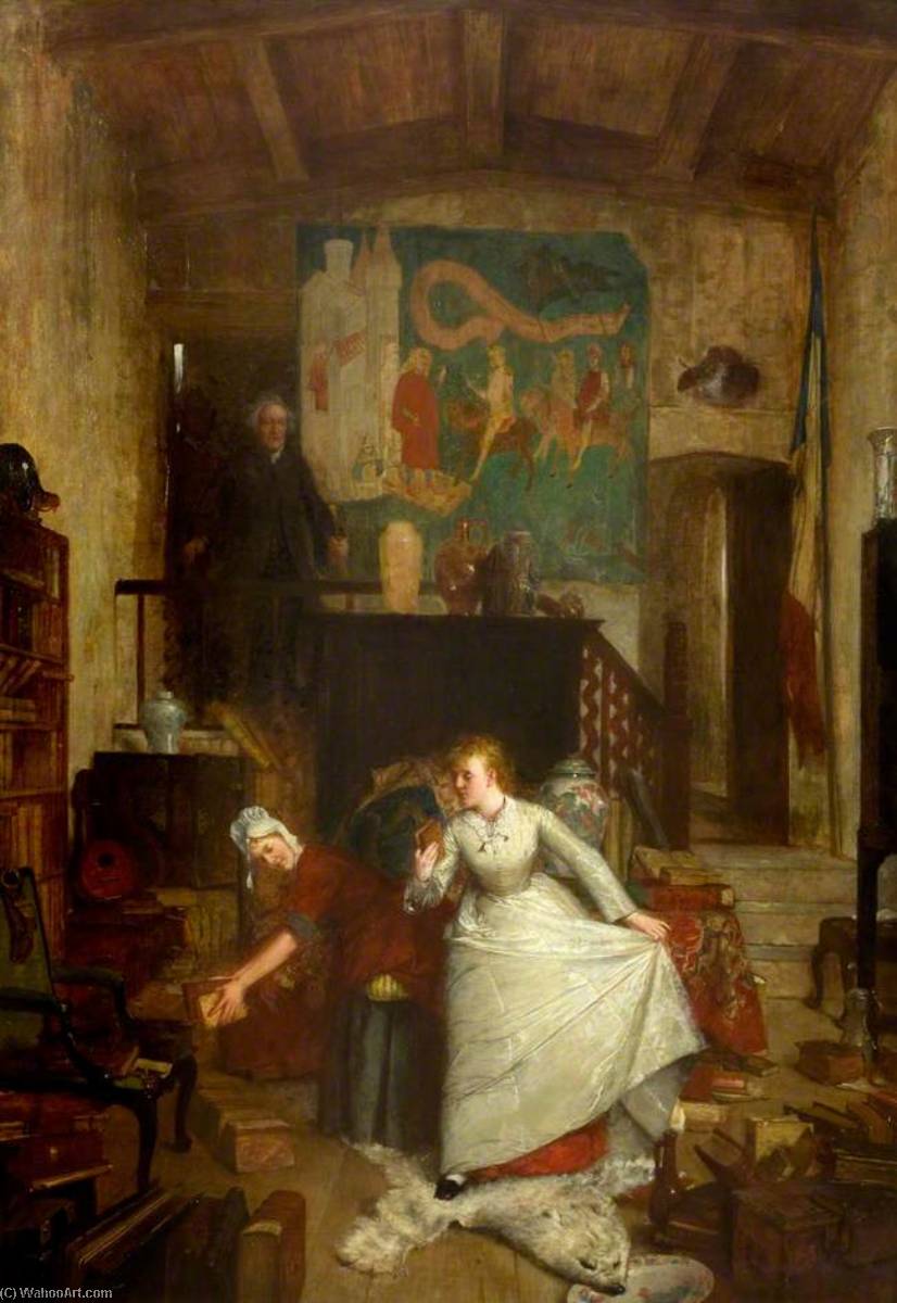 A Scene From 'the Antiquary' (from The Novel By Walter Scott) — William Fettes Douglas