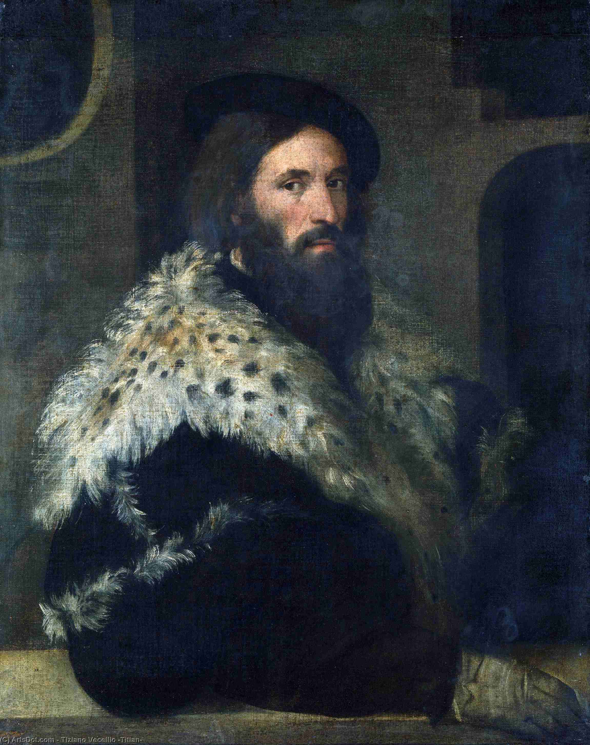 Portrait Of A Man (girolamo Fracastoro) — Titian