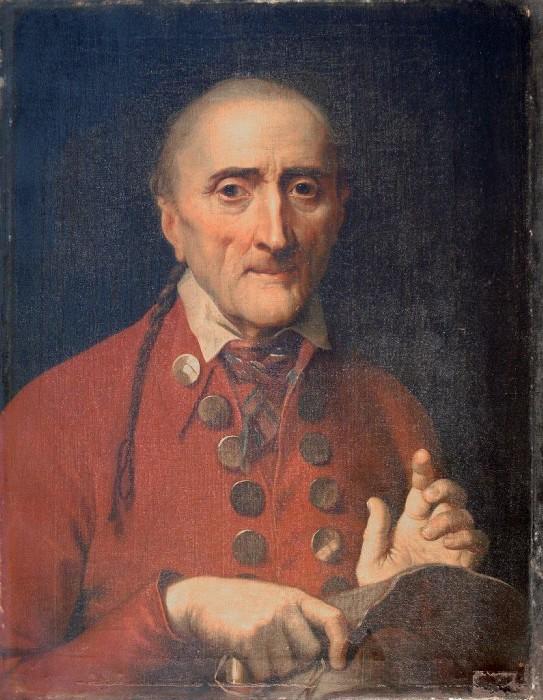 Vieillard En Habit Rouge — Joseph Marie Vien