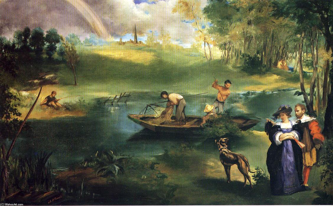 Fishing — Édouard Manet