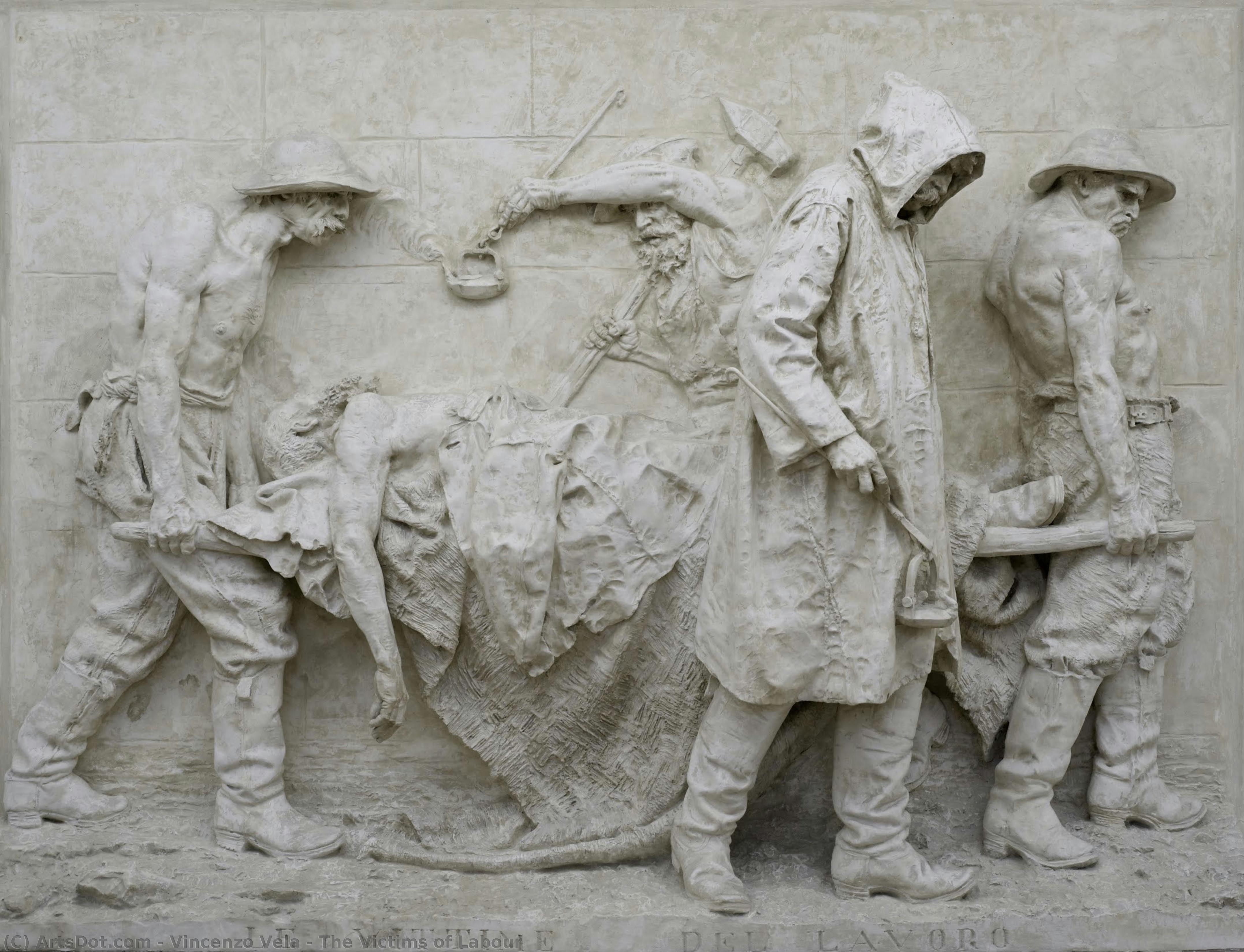 The Victims Of Labour — Vincenzo Vela