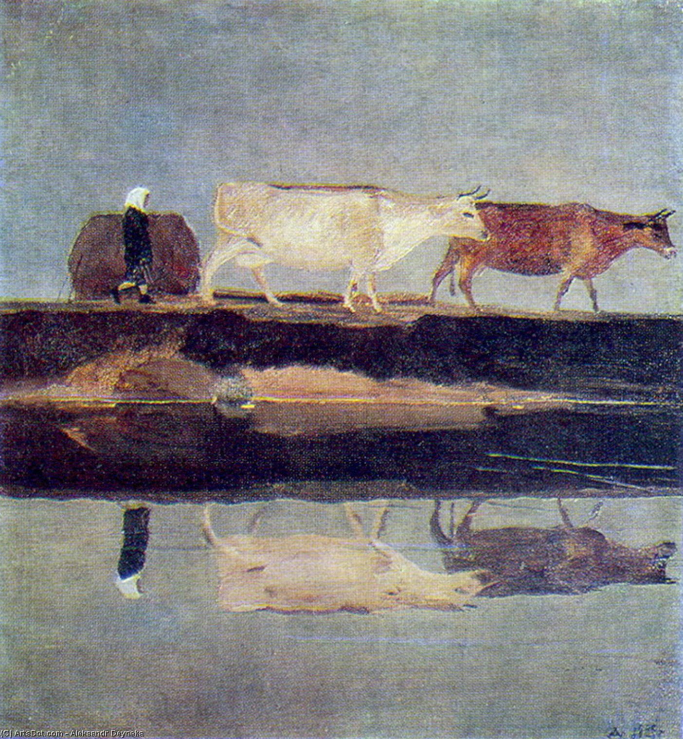 Landscape — Aleksandr Deynéka