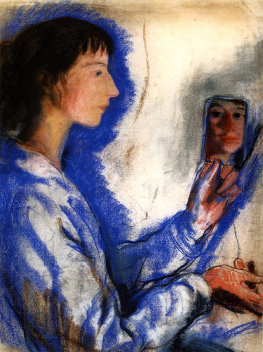 Self-portrait (8) — Zinaida Serebriakova