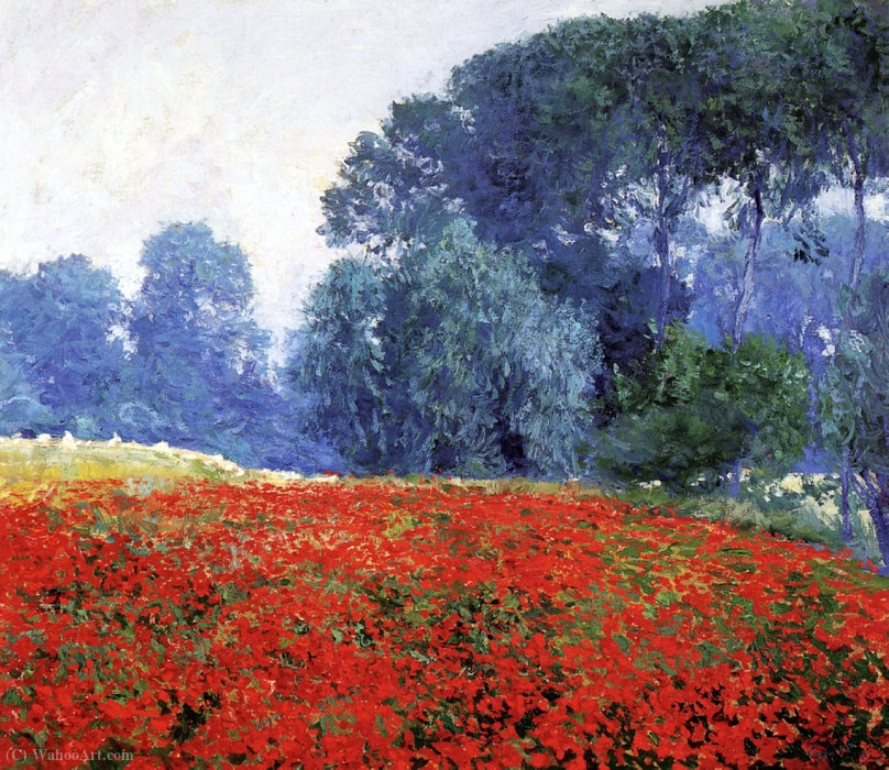 Poppy Field, (1910) — Guy Rose