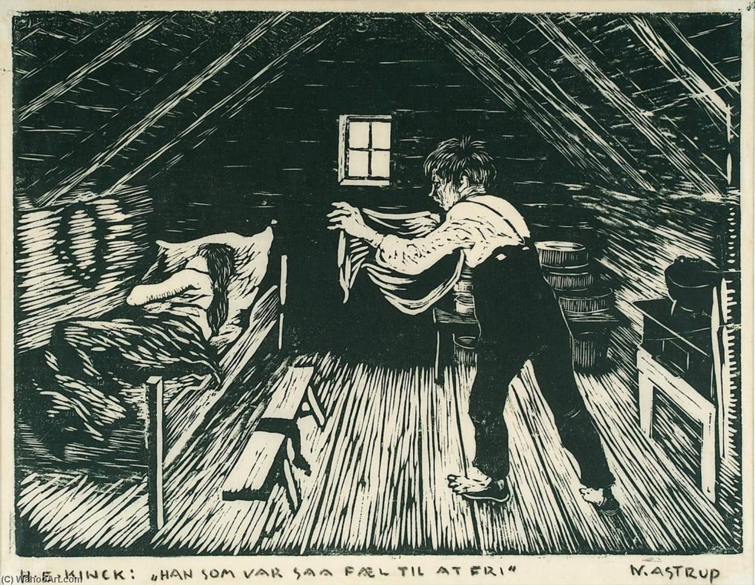 The Eager Suitor — Nikolai Astrup