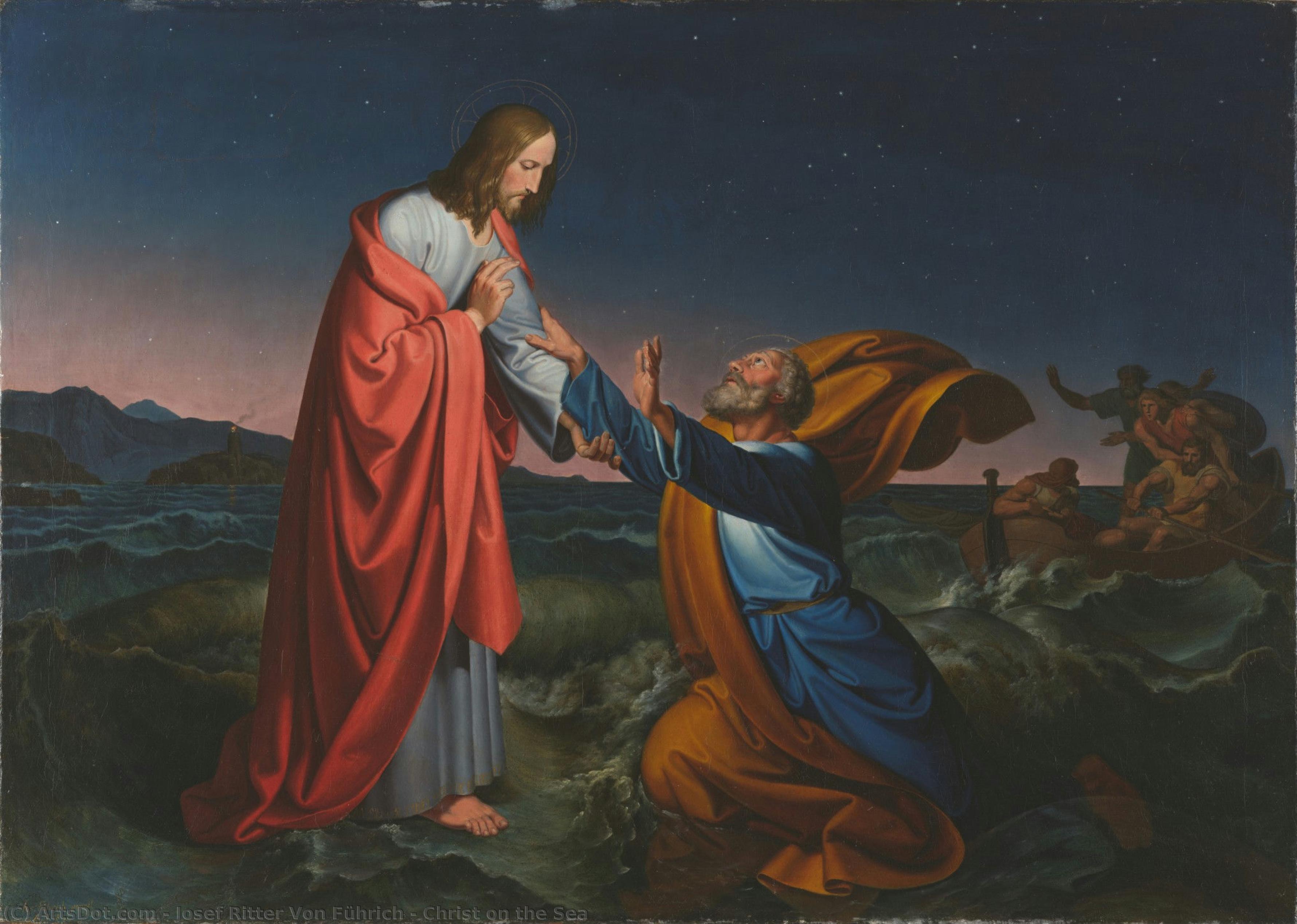 Christ On The Sea — Josef Ritter Von Führich