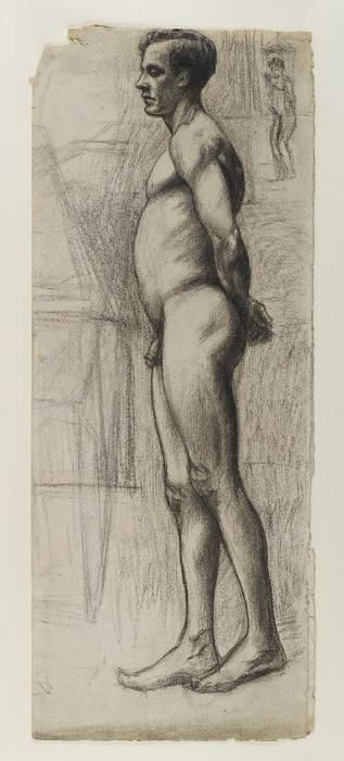Male Nude — エドワード・ホッパー