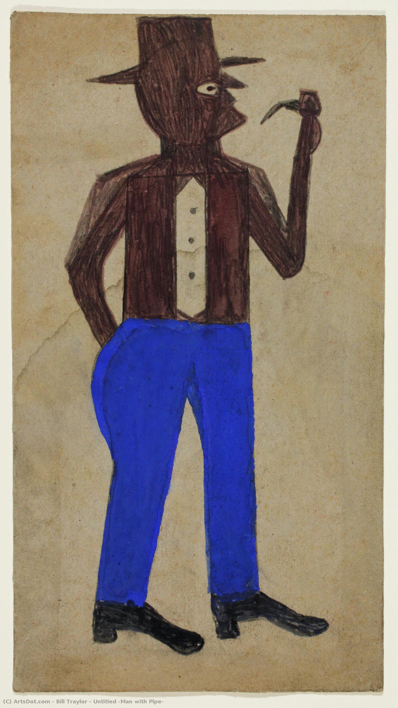 Untitled [man With Pipe] — Билл Трейлор