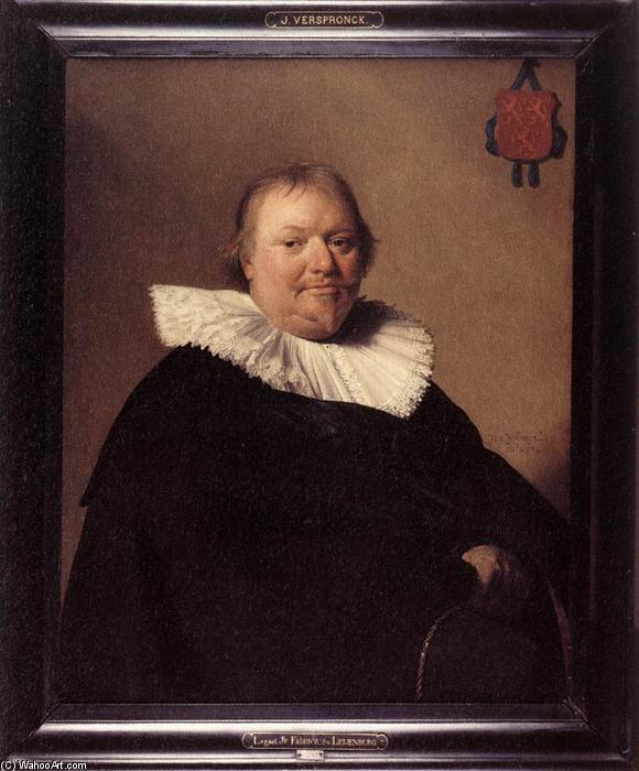 Portrait Of Anthonie Charles De Liedekercke — Johannes Cornelisz Verspronck