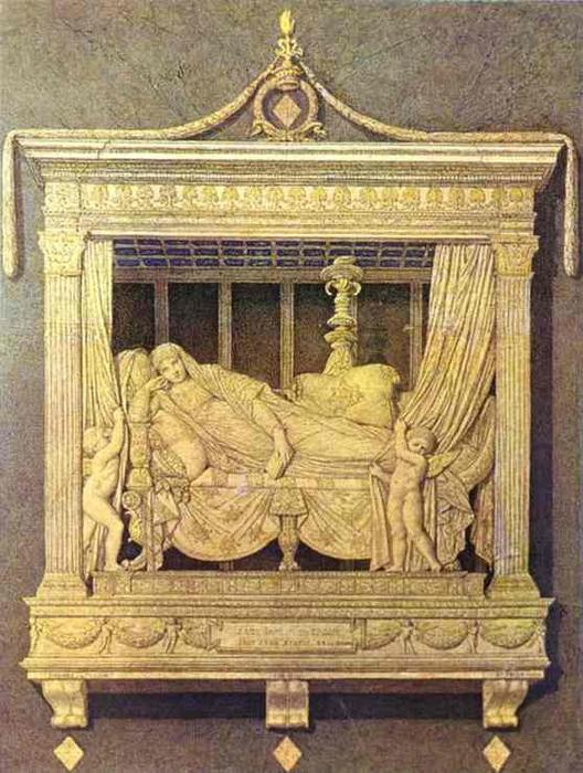 Project Of Tomb For Lady Montagu — Jean-auguste-dominique Ingres