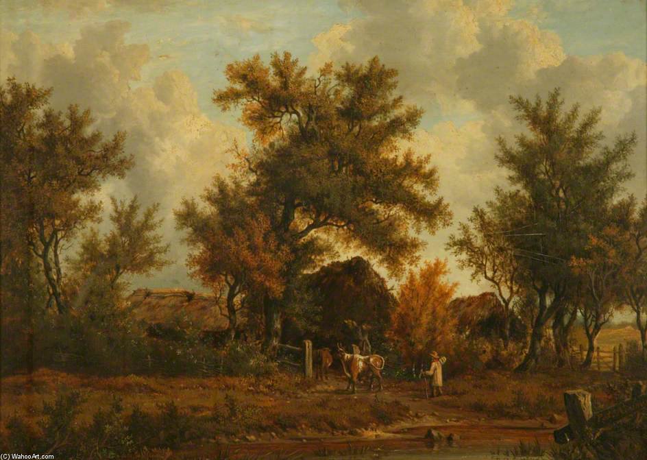 Landscape With Haystacks — パトリック・ナズミス