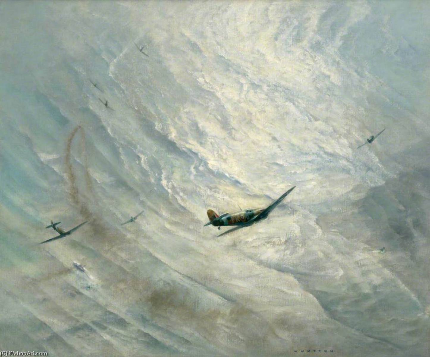 Battle Of The Dinghy, 8 May 1941 — Frank Wootton