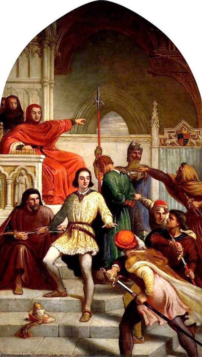 Judge Gascoigne Committing Prince Henry To Prison — Charles West Cope