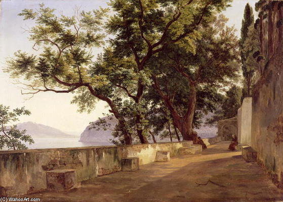 Garden Of The Capuchin Friars — Carl Wilhelm Goetzloff