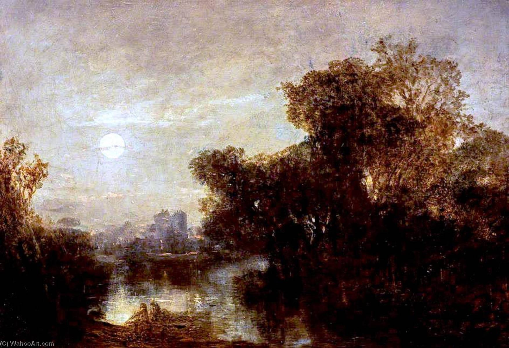 Moonlight, Blairlogie — John Crawford Wintour