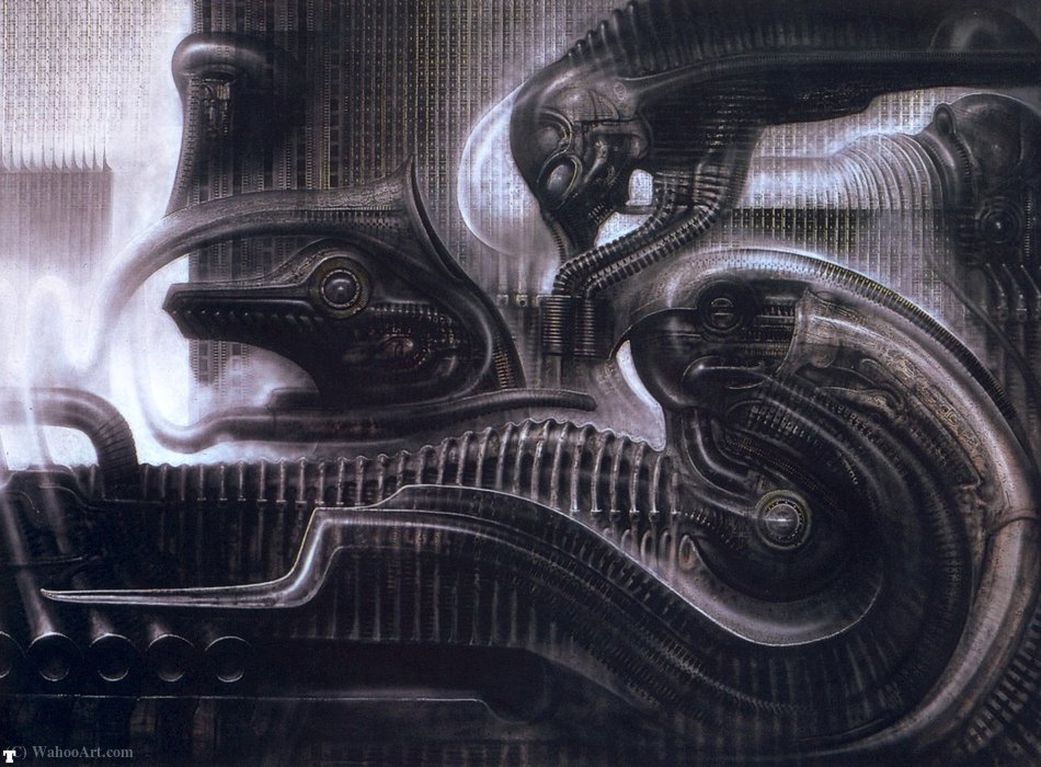 Hr Giger Newyorkcity Ii — H.r. Giger