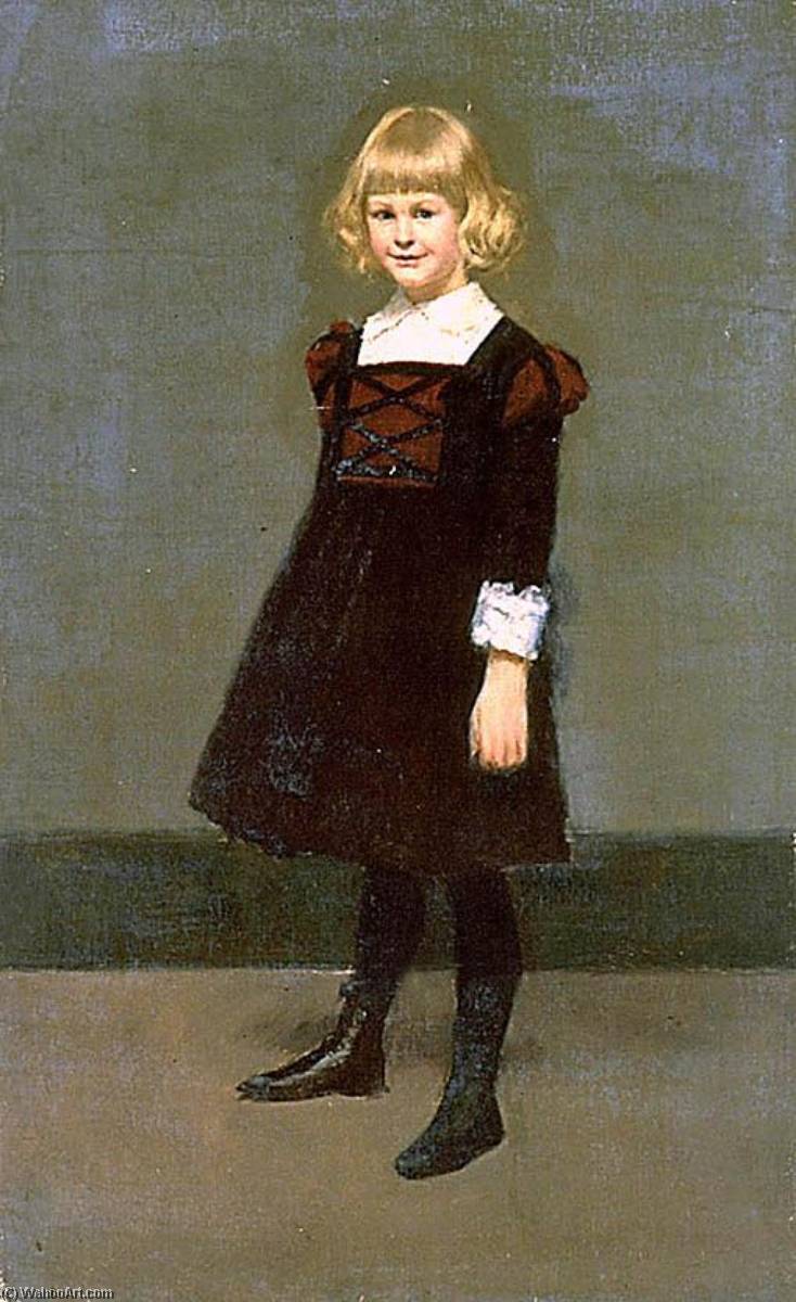Untitled, Portrait Of A Young Girl — Kenyon Cox