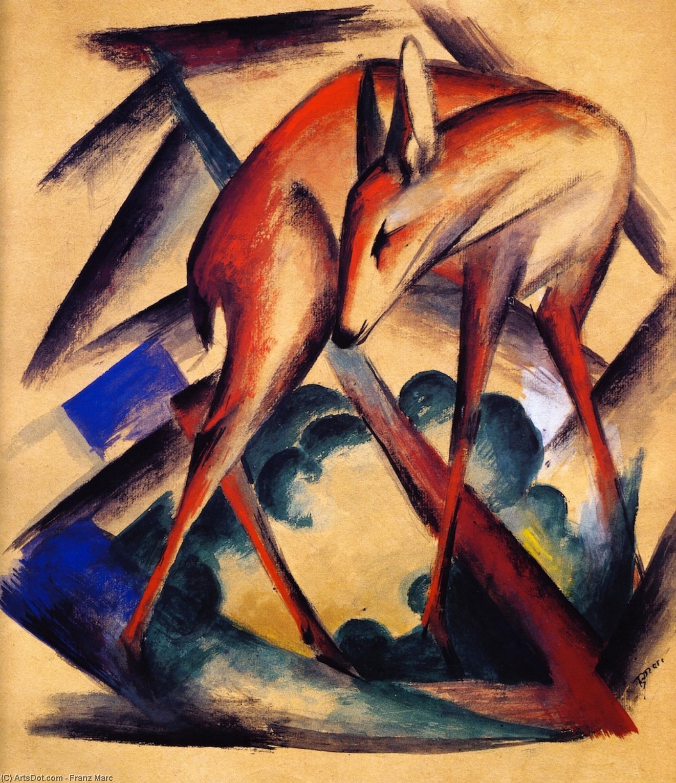 Deer — Франц Марк