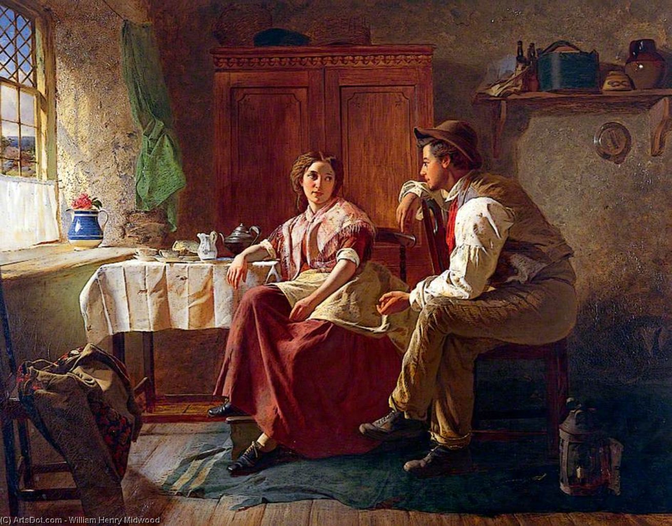 Rustic Courtship - — William Henry Midwood