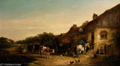 The Swan Inn, Bossington, Somerset — Edward Charles Williams