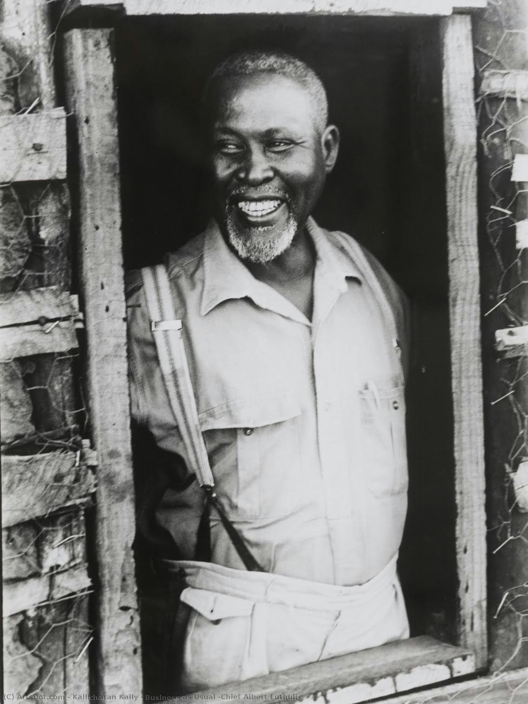 Business As Usual (chief Albert Luthuli) — Kallicharan Kally
