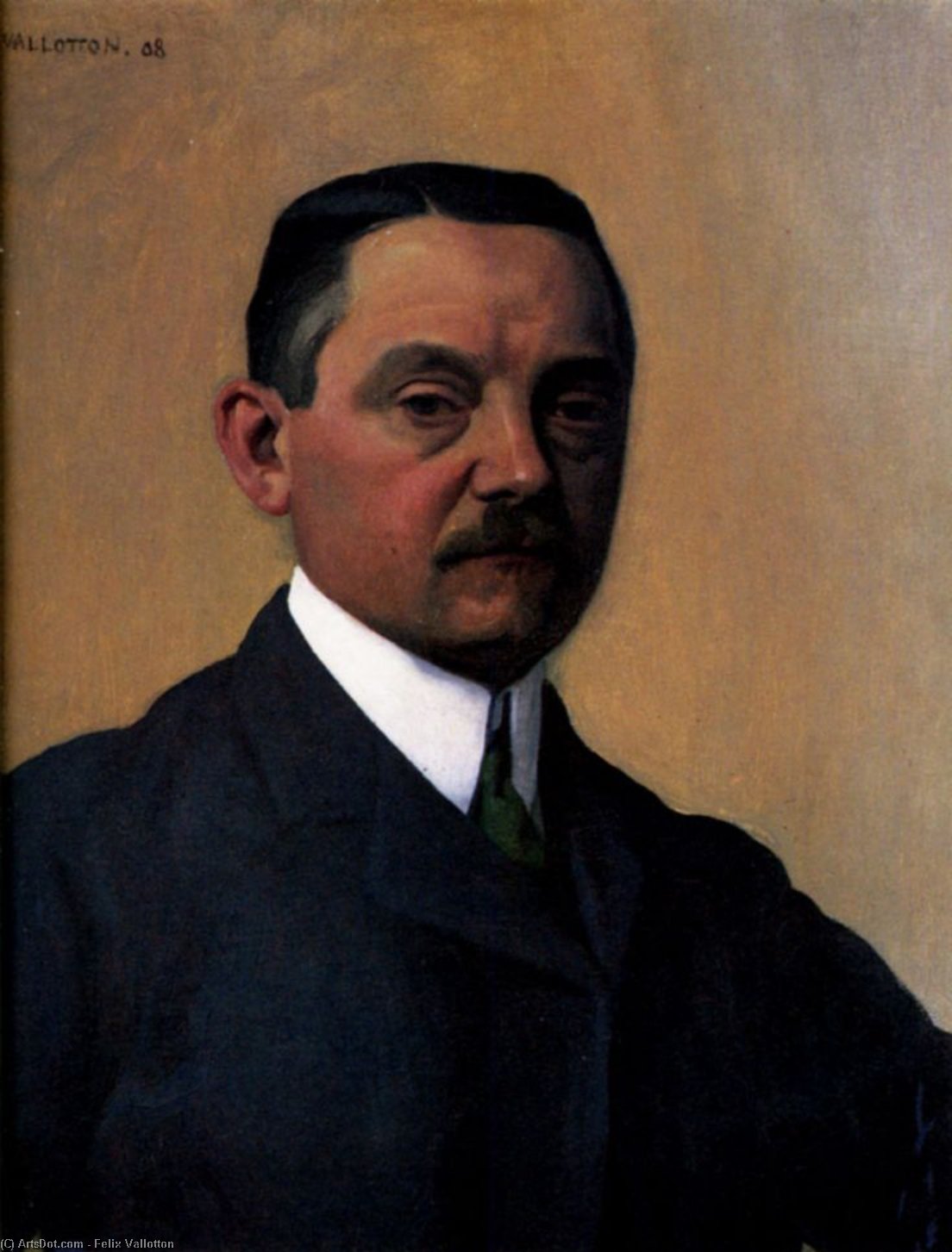 My Portrait — Félix Vallotton