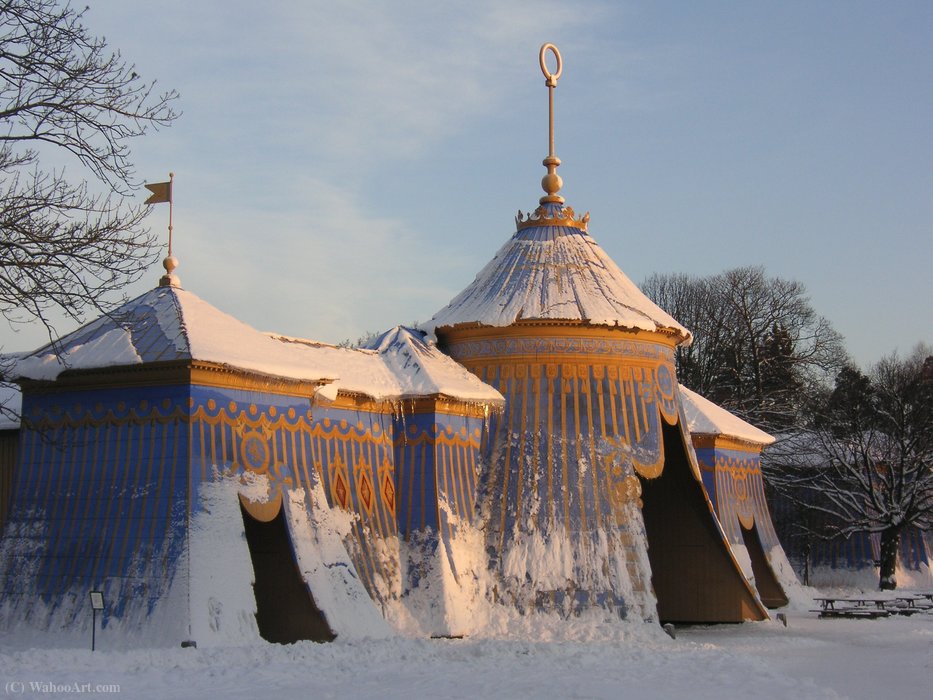 Copper Tent Haga Park — Louis Jean Desprez