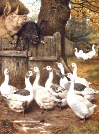 Farmyard Friends — Herbert William Weekes