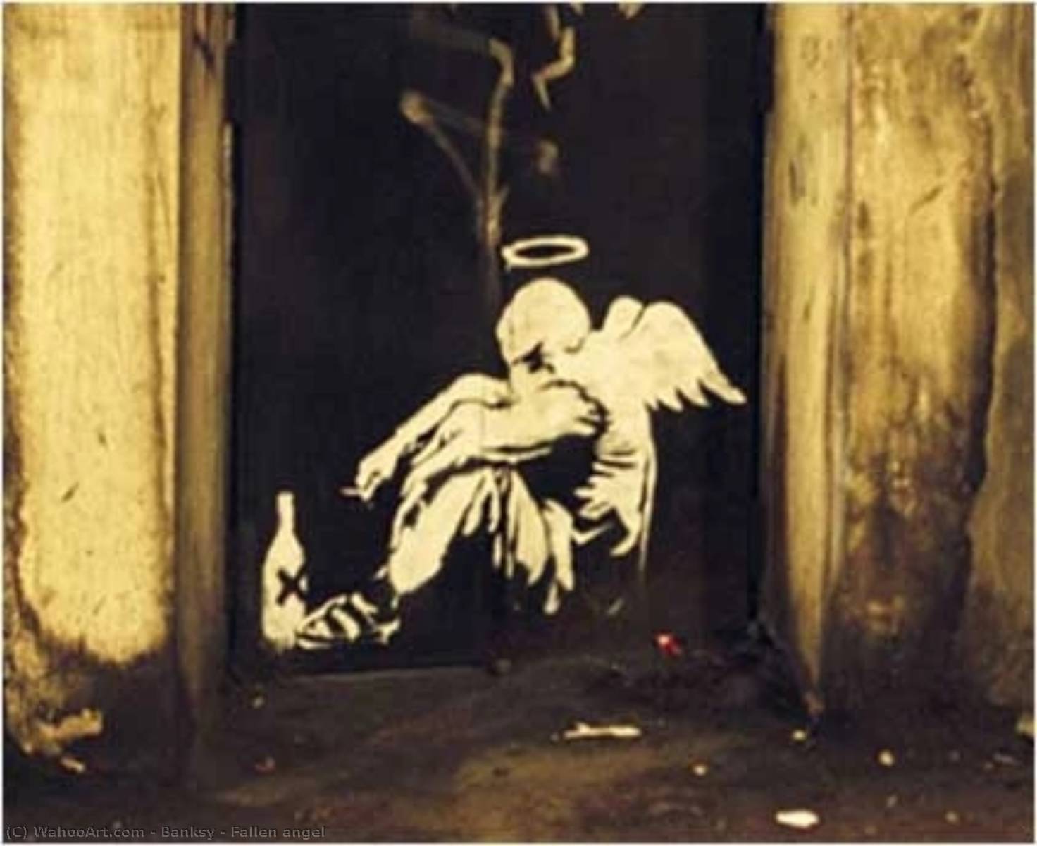 Fallen Angel — Banksy