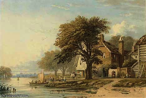 Thames Near Windsor — John Varley I (the Older)