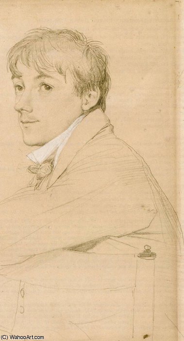 Louis Provost Seated — Jean-auguste-dominique Ingres