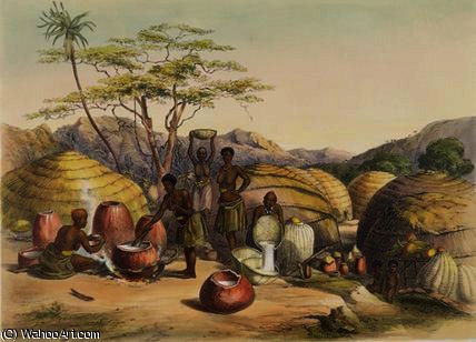 Women Making Beer — Джордж Фрэнк Ангас