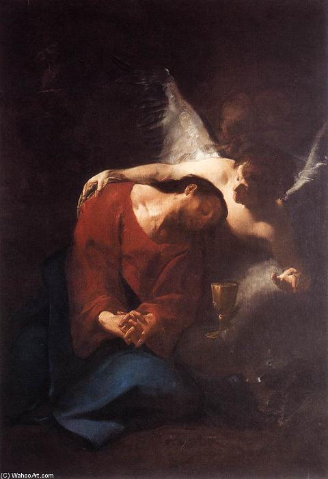 Christ Comforted By An Angel — Paul Troger